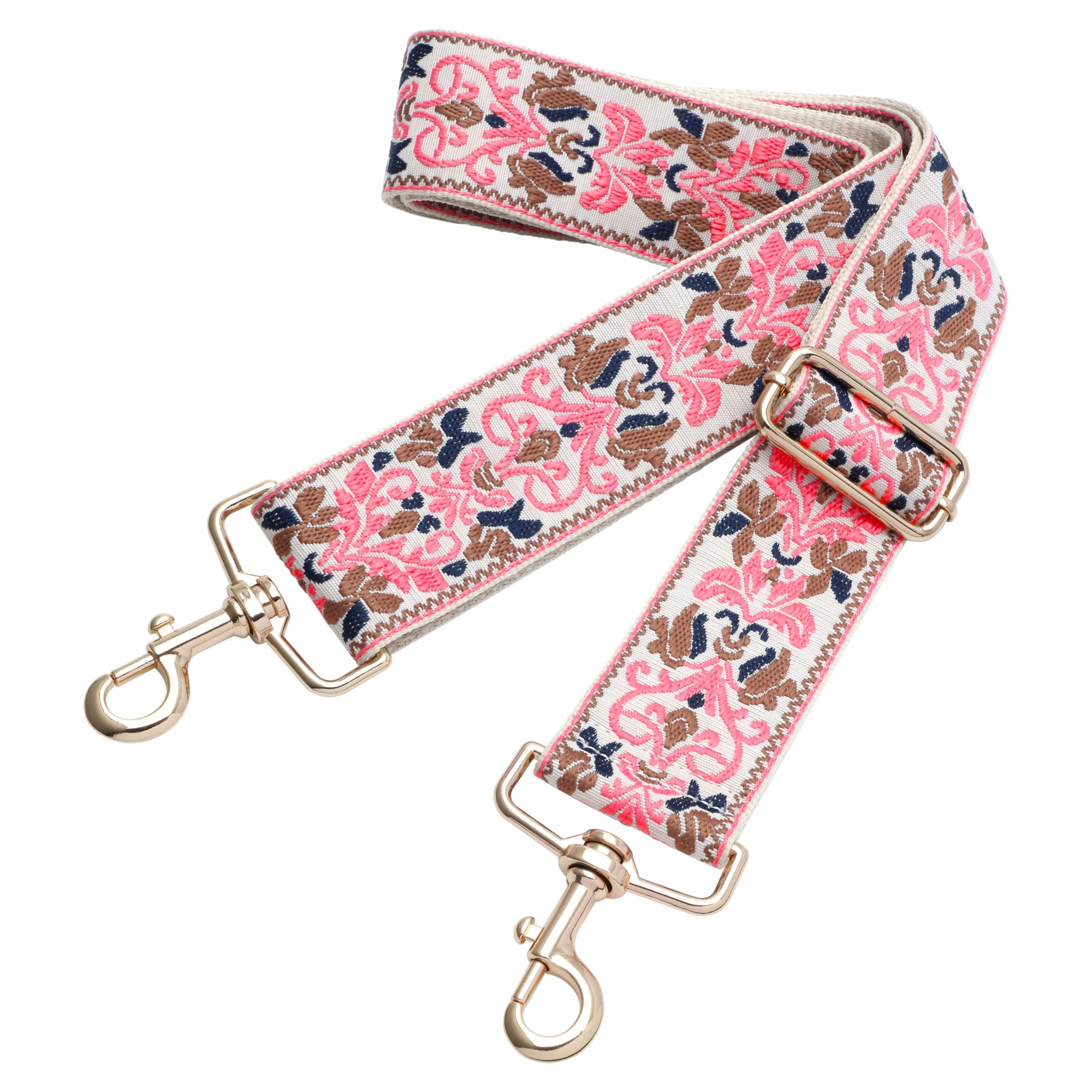 Nefelibata Purse Strap,2" Wide Purse Strap Adjustable Replacement,Multi-pattern Crossbody Handbag Strap