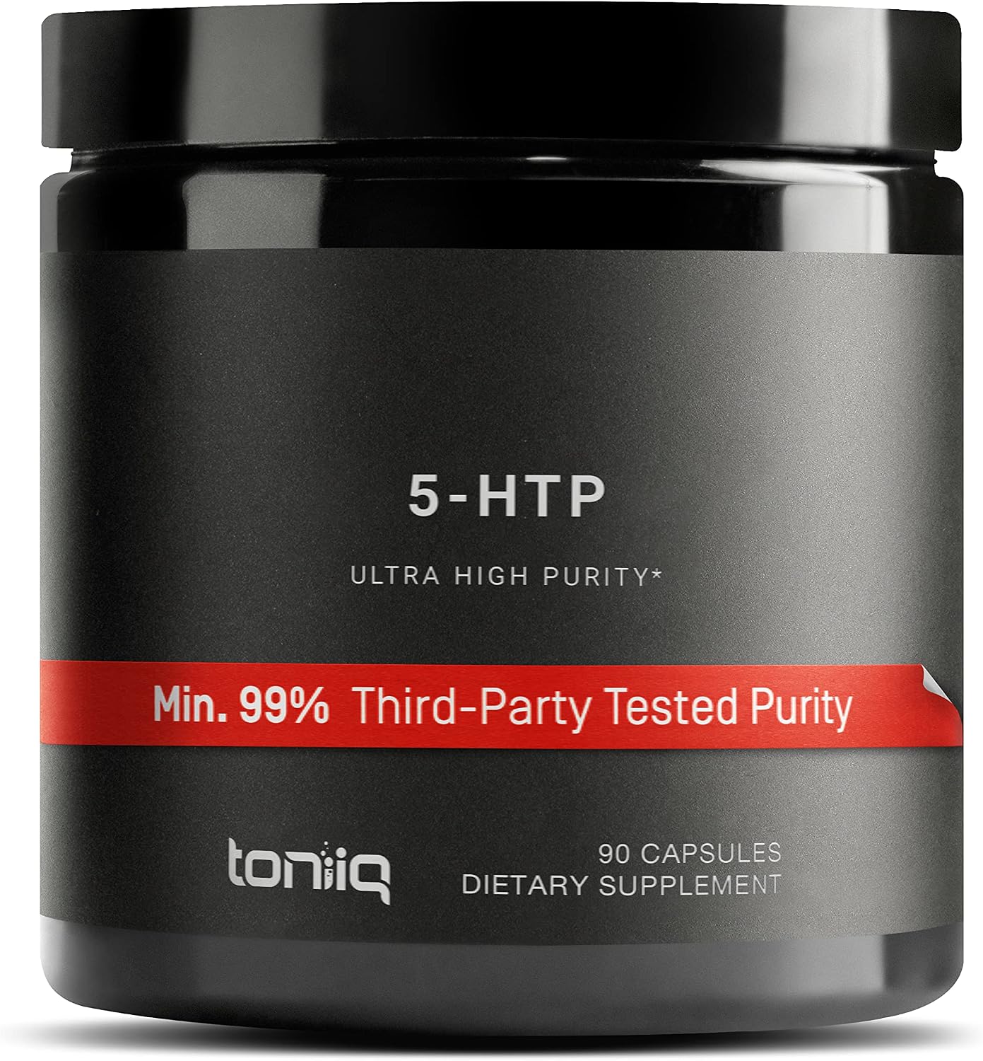 Toniiq Ultra High Strength 5HTP Capsules - 99%+ Highly Purified and Highly Bioavailable - 12:1 Concentrated Extract - 200mg - 90 Veggie Capsules