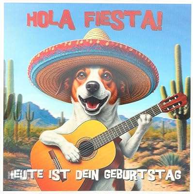 Depesche 14001-028 – Tarjeta de felicitación 3D con música, divertida tarjeta de cumpleaños con diseño colorido, texto a juego y texto interior