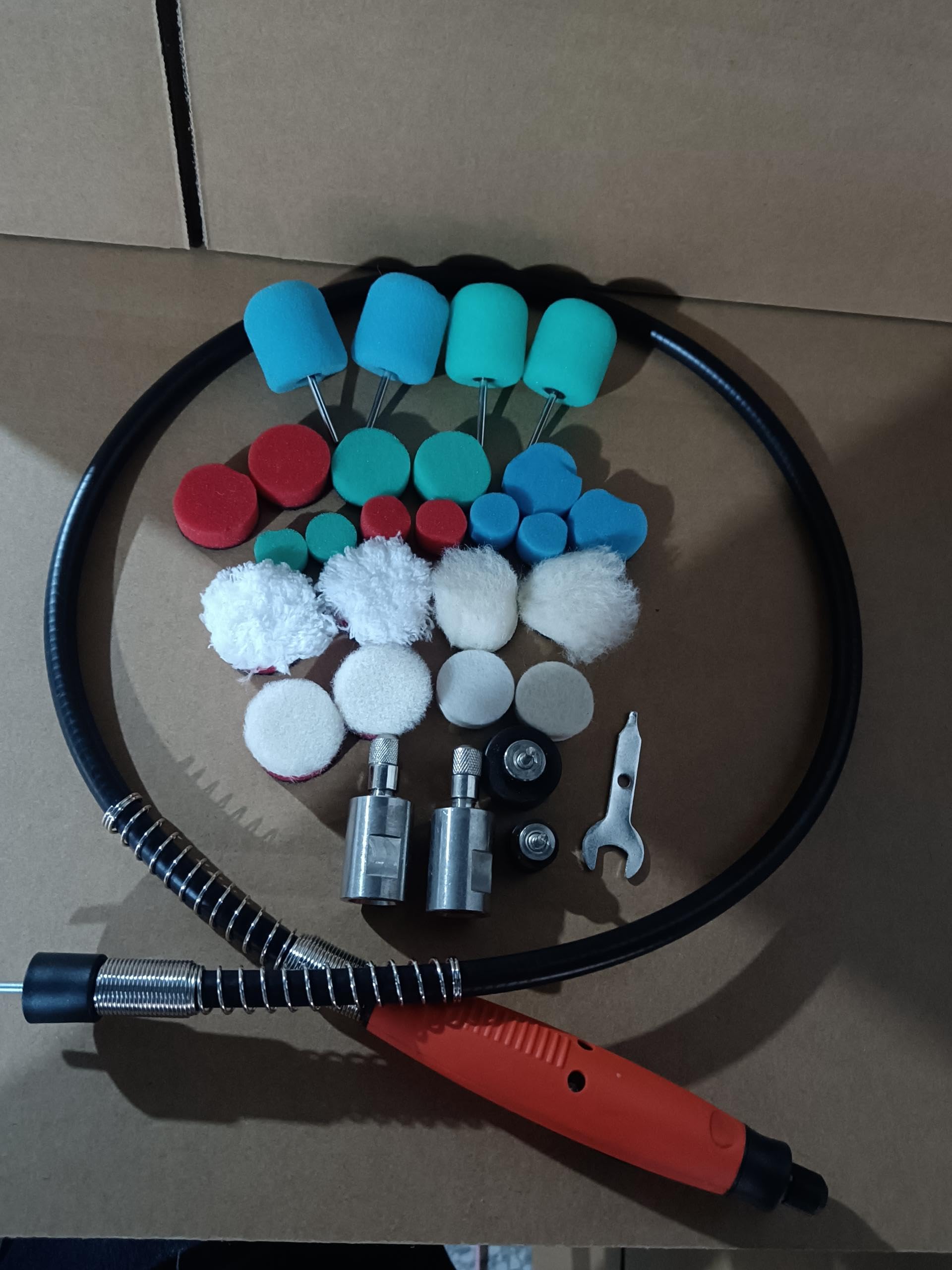Accessorio per smerigliatrice angolare multifunzionale Parti di macchine per lucidatura e lucidatura Accessori per elettroutensili Albero di collegamento M10/M14  1420