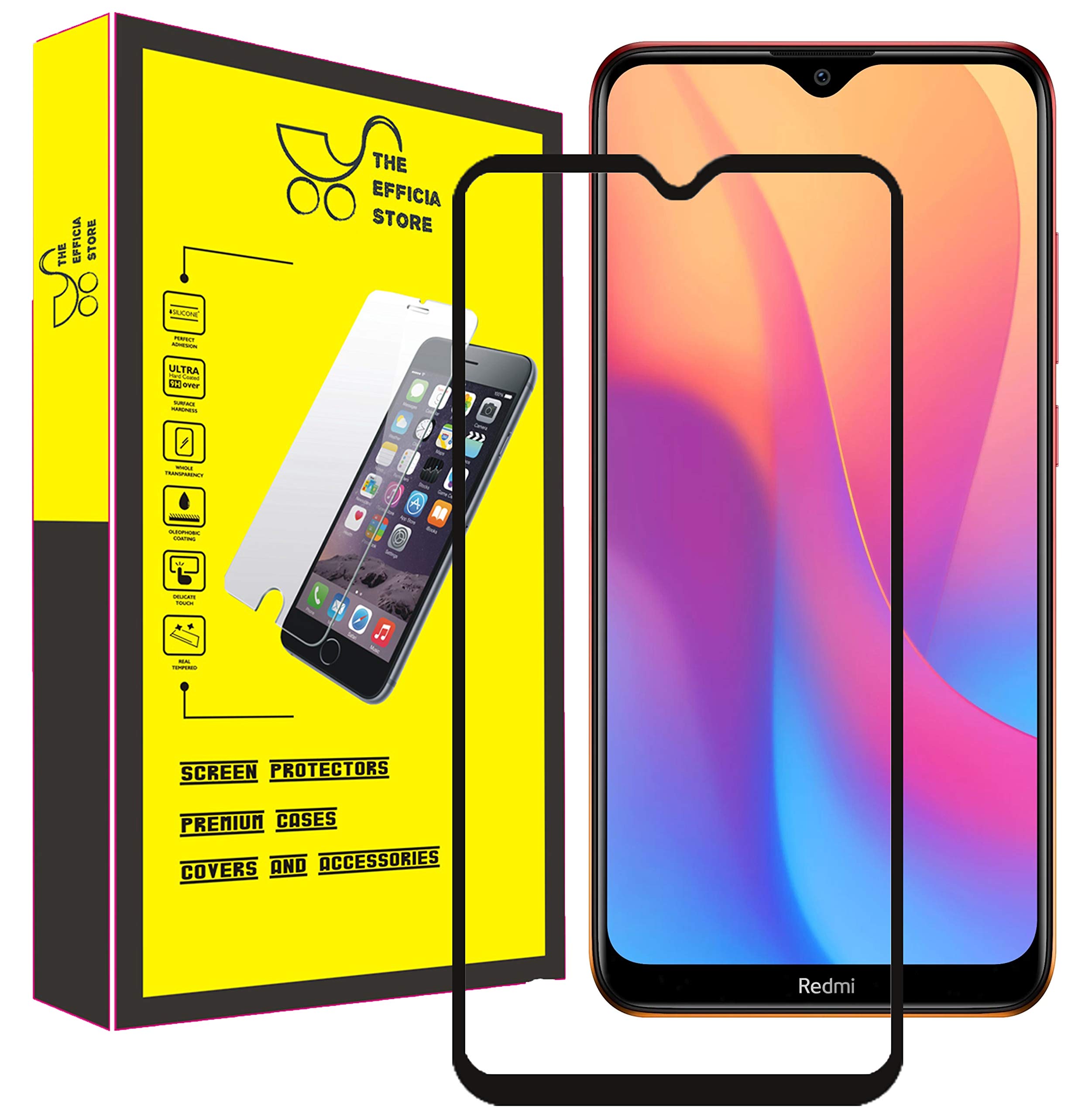 Efficia Premium Edge to Edge Tempered Glass Screen Protector for Motorola Moto One Macro [flexible] [Gorilla] Bubble Free Installation [Screatch proof] [Guard] - Black (B07YX4Z2LF) Amazon Price History, Amazon Price Tracker