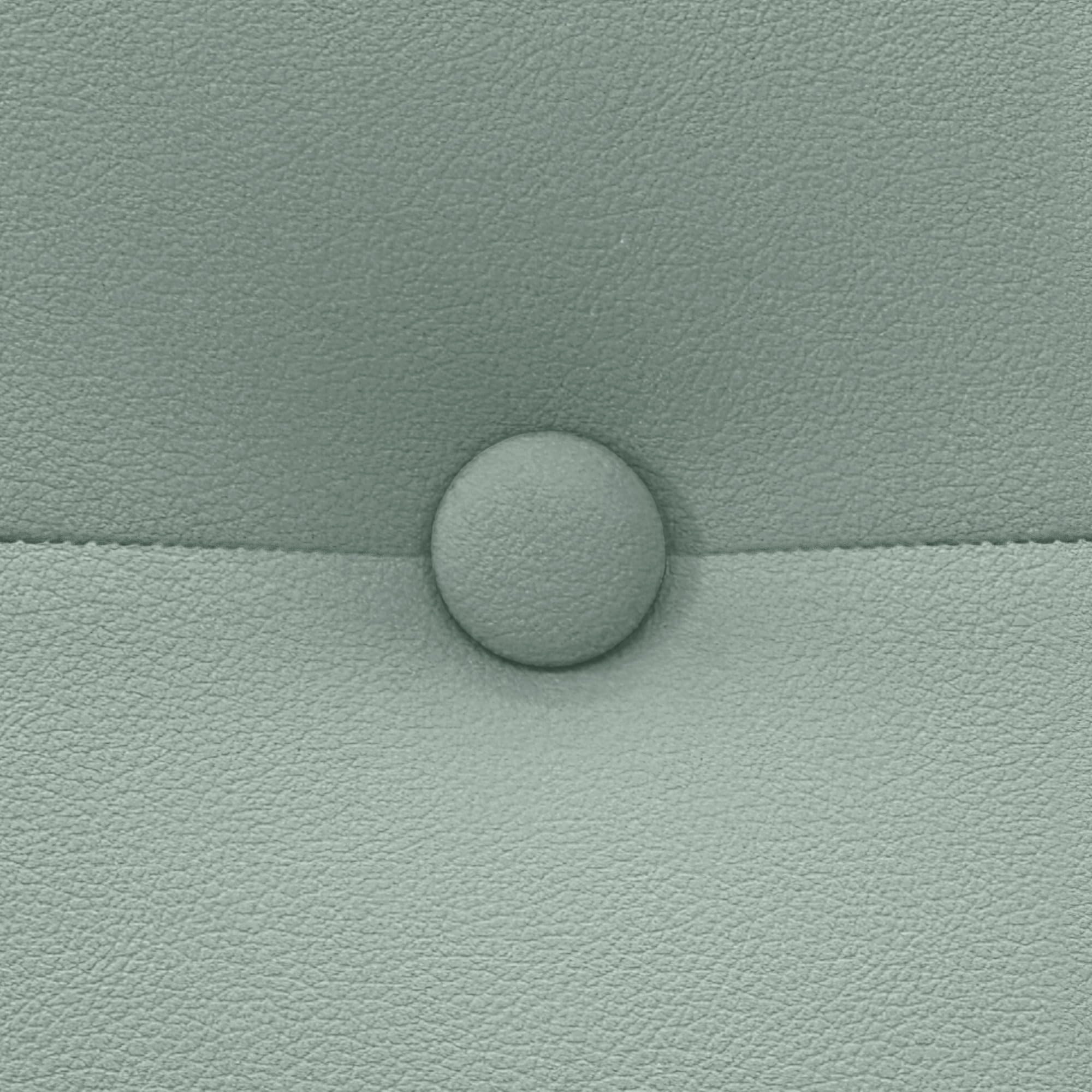 DHOME Testiera Letto Imbottita In Tessuto AQUALINE Antimacchia, Con Gambe, 90x105 Cm, Per Letti 70/80/90, Colore Grigio Perla