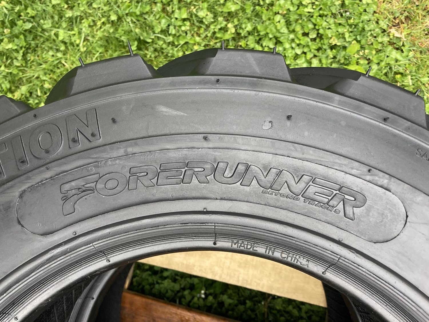Set of 4-HD 10-16.5 Forerunner SKS-8 Skid Steer Tires - 12PLY - 10X16.5