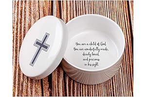 Kullder First Communion Jewelry Box for Girls