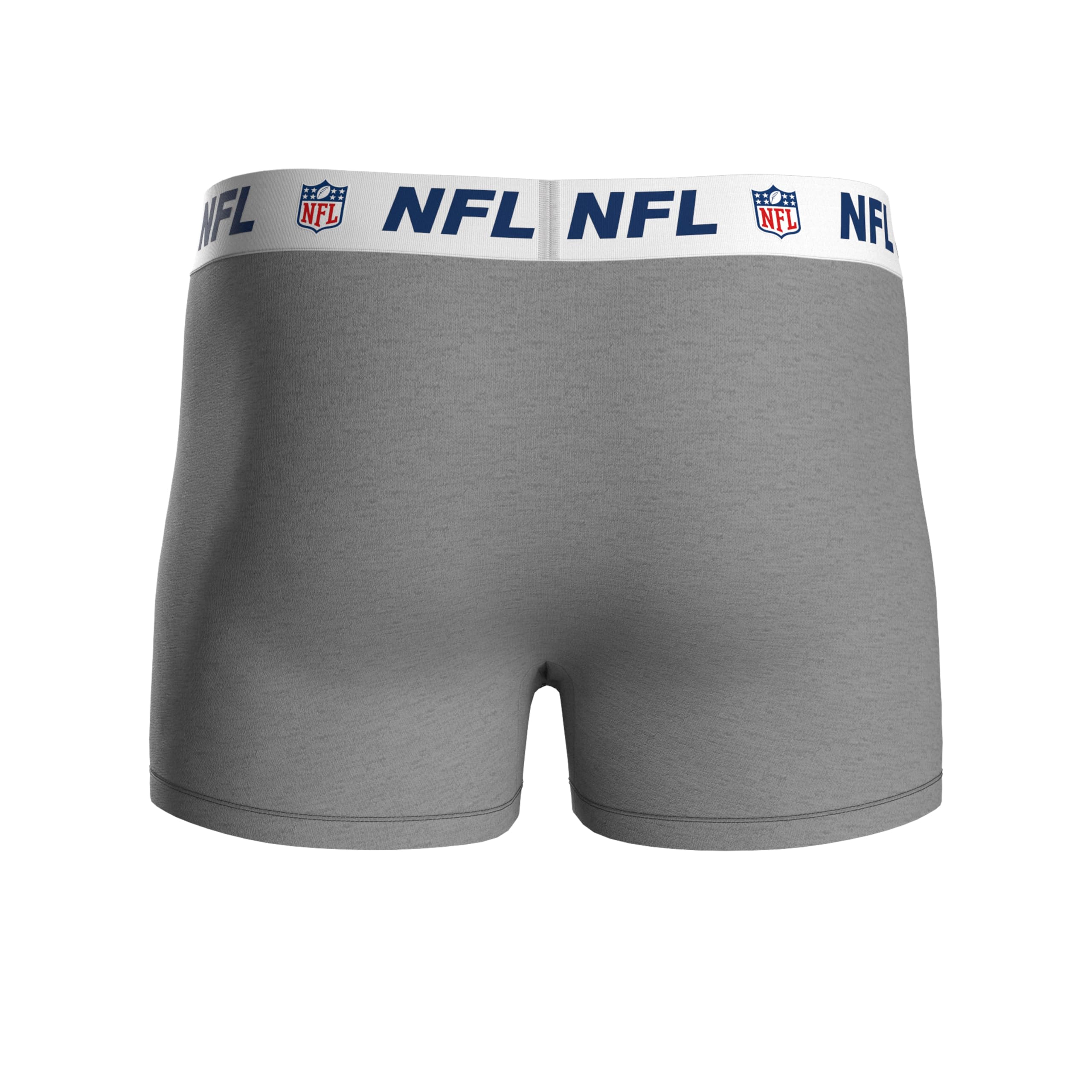 NFL SHIELD 3pk Boxers - BLU/MGR/BLK - XXL