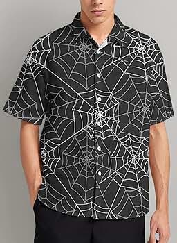 WACKOMARIA　蜘蛛の巣模様 アロハシャツ 半袖 WACKOMARIA 蜘蛛の巣模様 アロハシャツ 半袖 - メルカリ