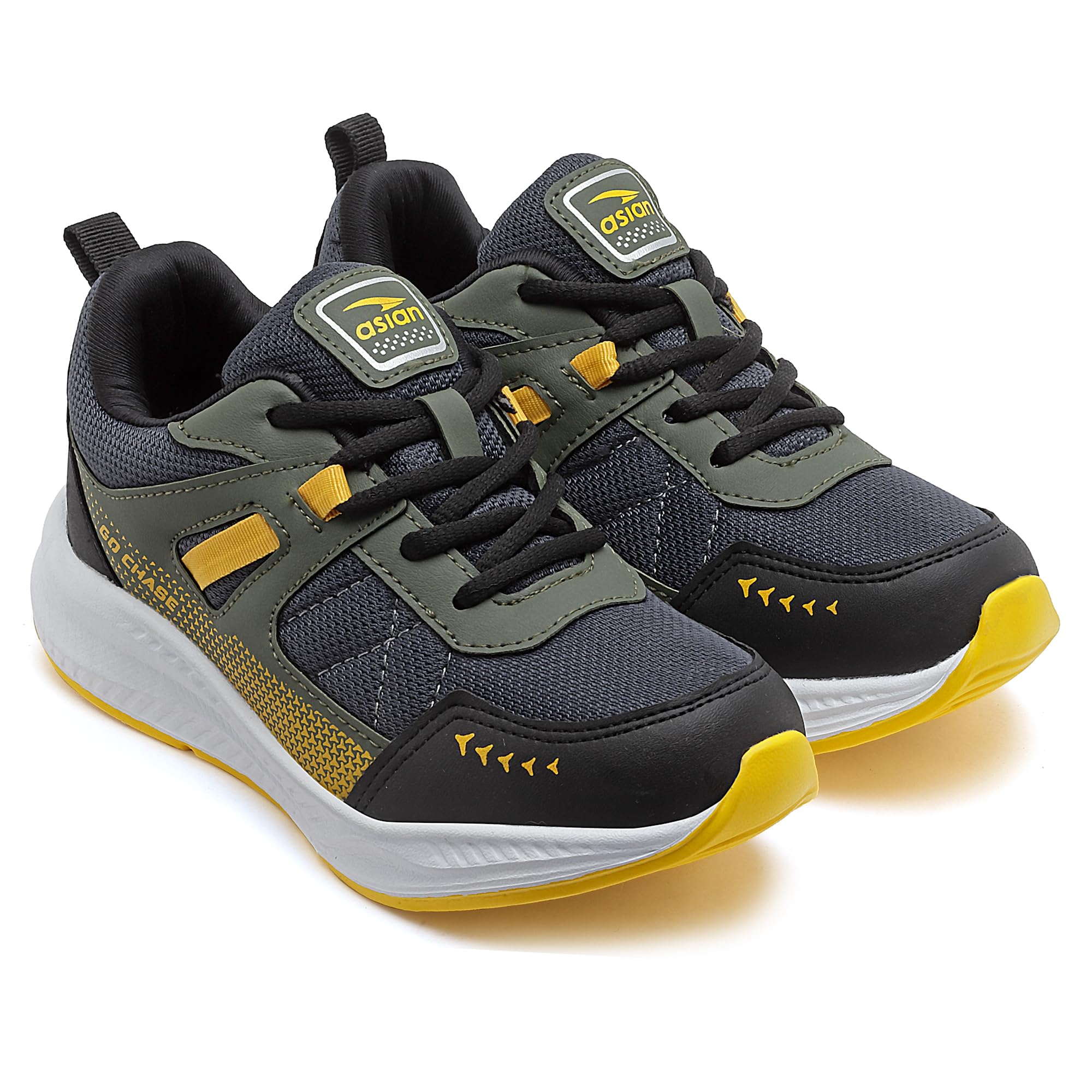 ASIAN Boys ADVENTURE-03-KIDS Sport Running & Walking Shoes with Ultra Bounce Technology Lightweight Synthetic Upper EVA Outsole Casual Lace-Up Shoes for Kids & Boys (B0DH4Q7V4C) Amazon Price History, Amazon Price Tracker