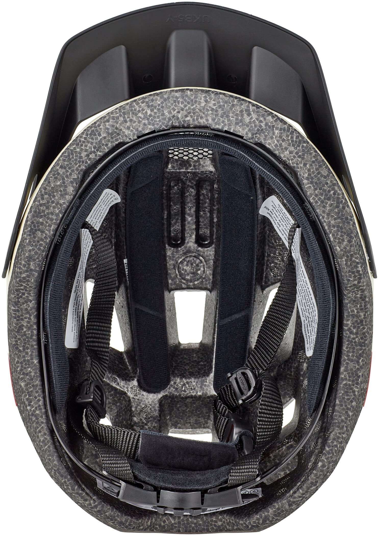 uvex access - lekki kask MTB unisex - indywidualna regulacja wielkości - udoskonalona wentylacja - sand red matt - 57-62 cm