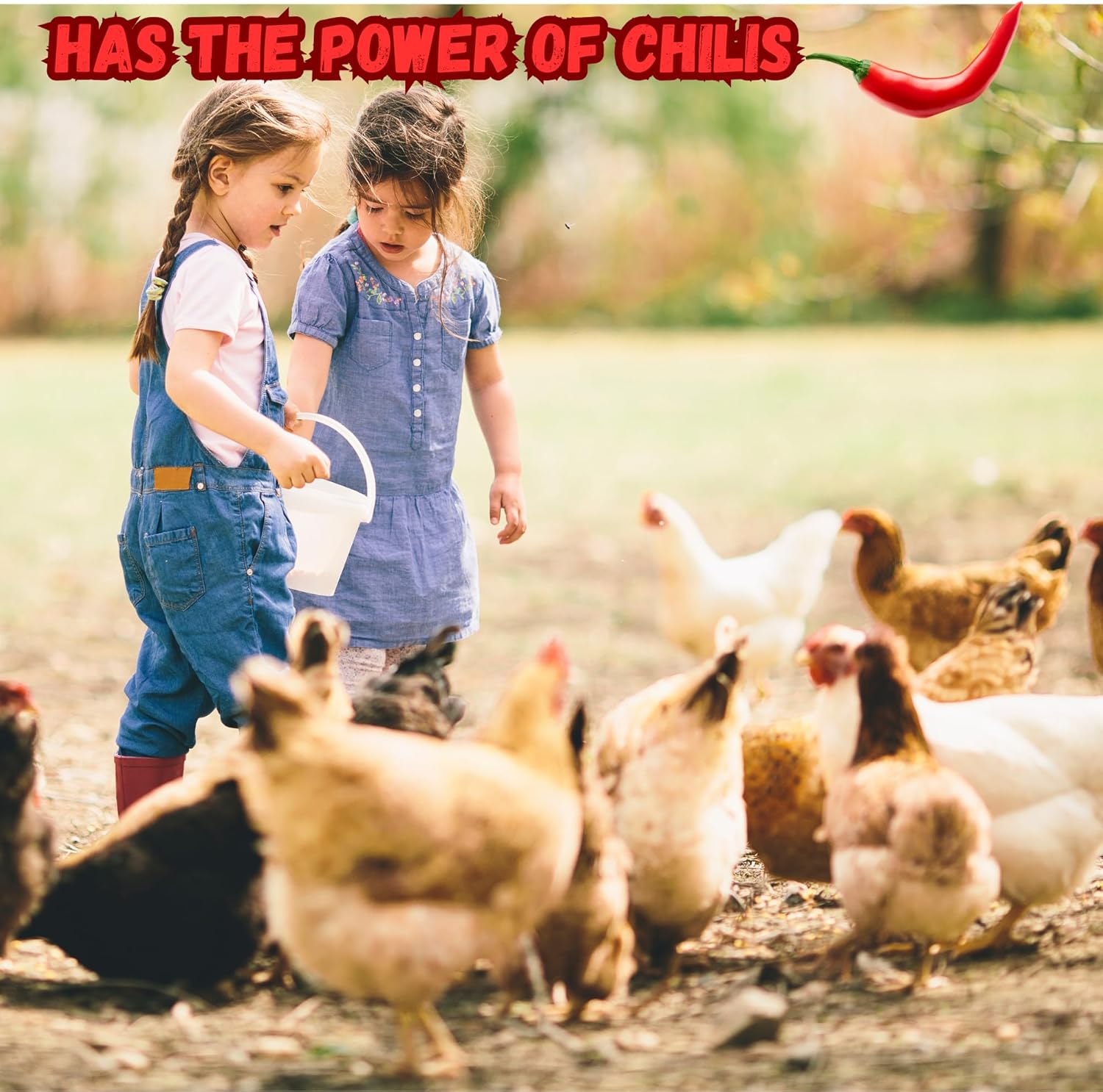 Chicken Digestive Support for Laying Hens – Natural Formula with Chili, Garlic & Pumpkin Seed – Helps Maintain Gut Health, Digestion & Metabolism for Backyard Chickens & Poultry | US-Made | 200g Pouch