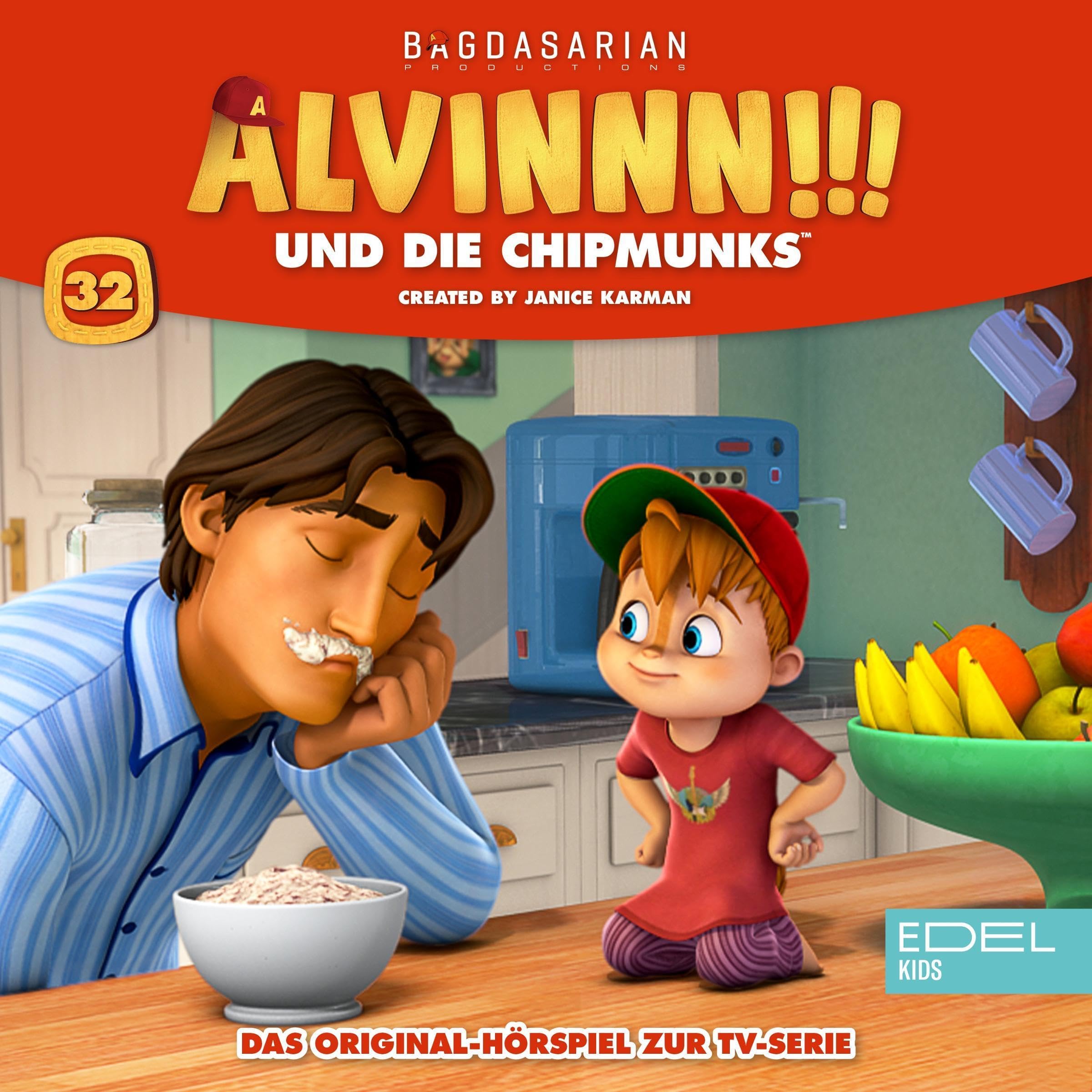 Cover art for Alvinnn!!! und die Chipmunks, Folge 32. Das Original-Hörspiel zur TV-Serie
