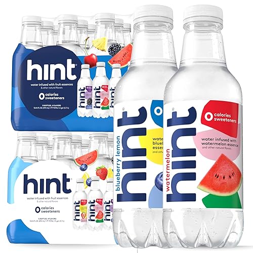 Miniatura 164 de Agua premium de esencia Hint, botellas de 16 onzas (pack de 12)