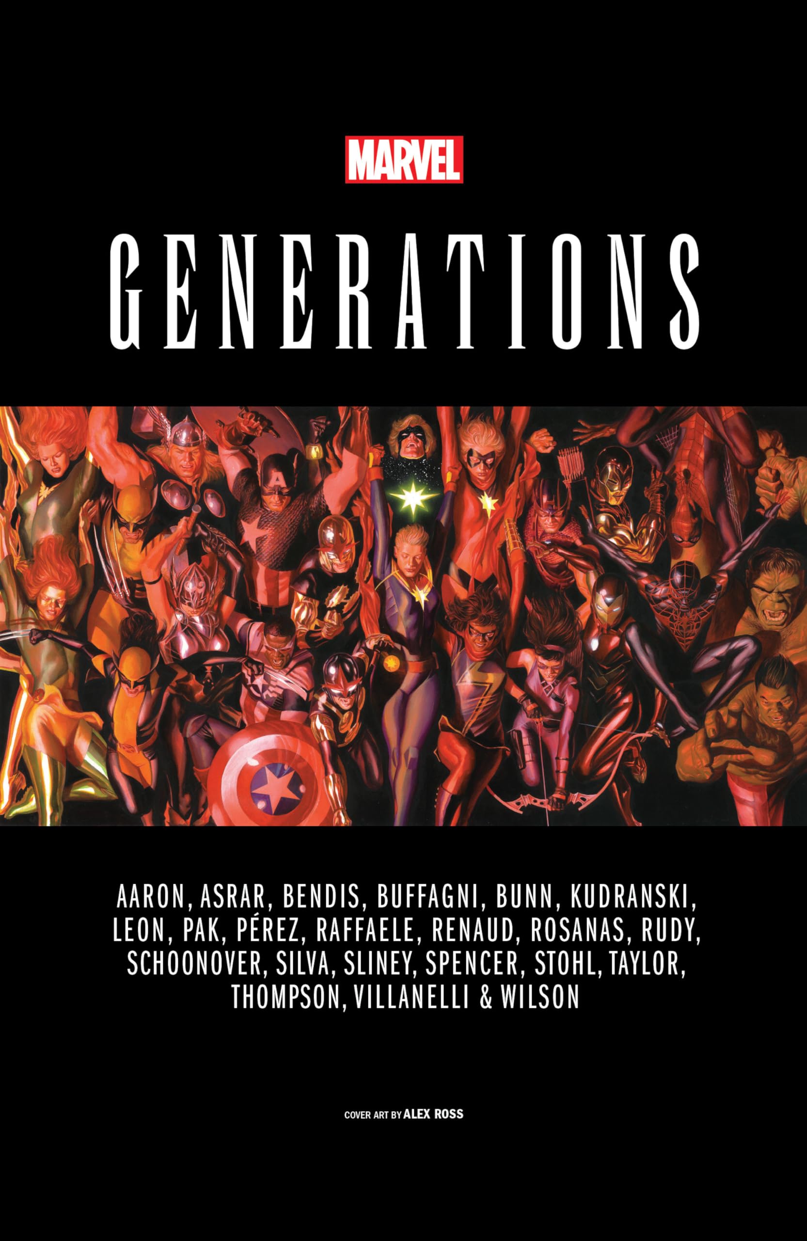 GENERATIONS GRAPHIC NOVEL (328 Pages) Collects Marvel Generations One Shots