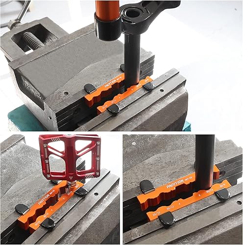 Miniatura 4 de Inserto de tornillo de banco de eje y husillo, soporte magnético de abrazadera para pedales de bicicleta, tija de sillín de suspensión, horquilla de