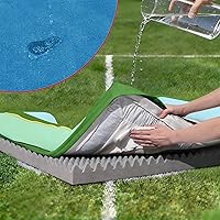 Vista 231 de Comfort Expression - Cama ortopédica para perros extragrandes, 53 x 42 pulgadas, cama impermeable y de apoyo de espuma con cojines removibles