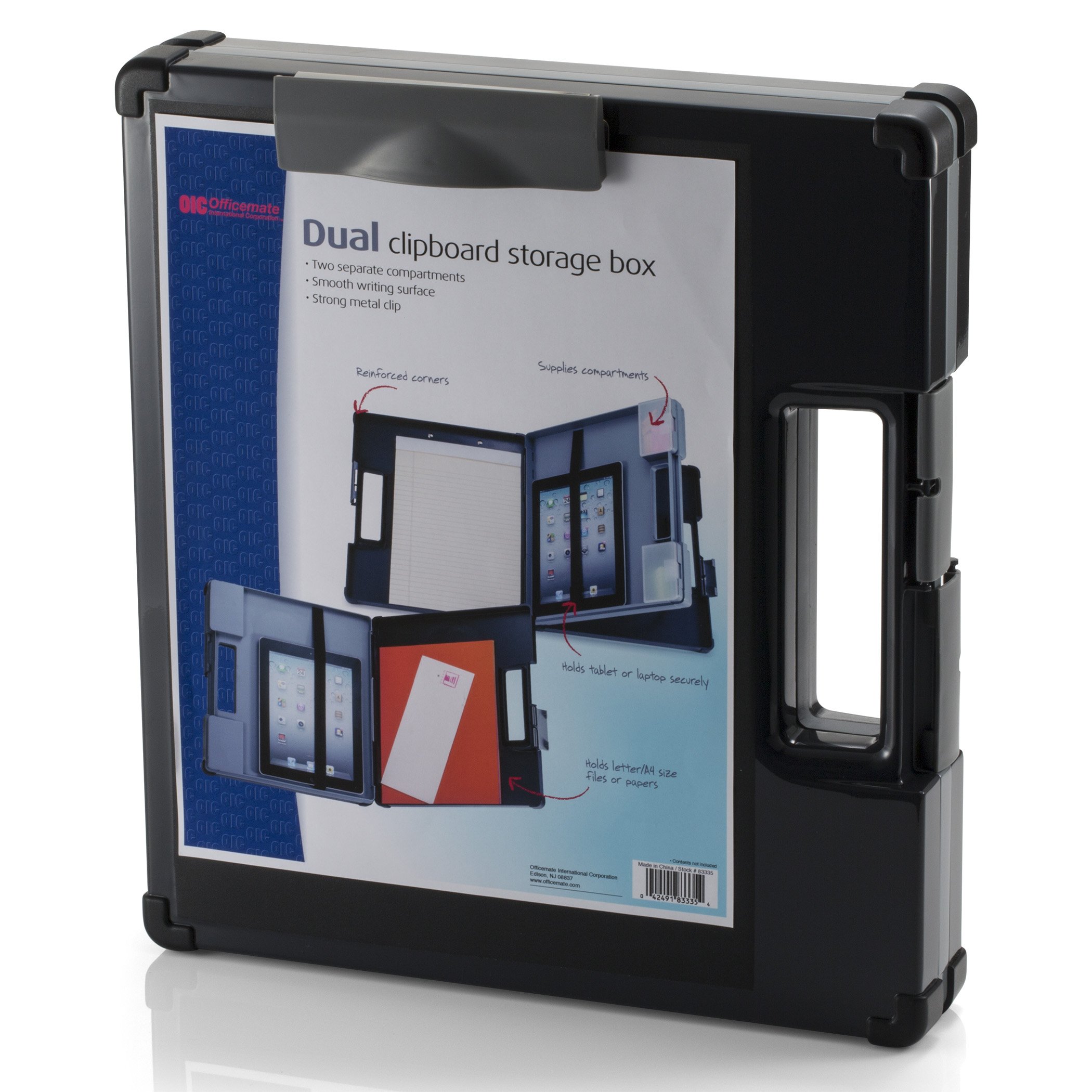 Officemate Dual-seitige Klemmbrett Aufbewahrungsbox (83335)