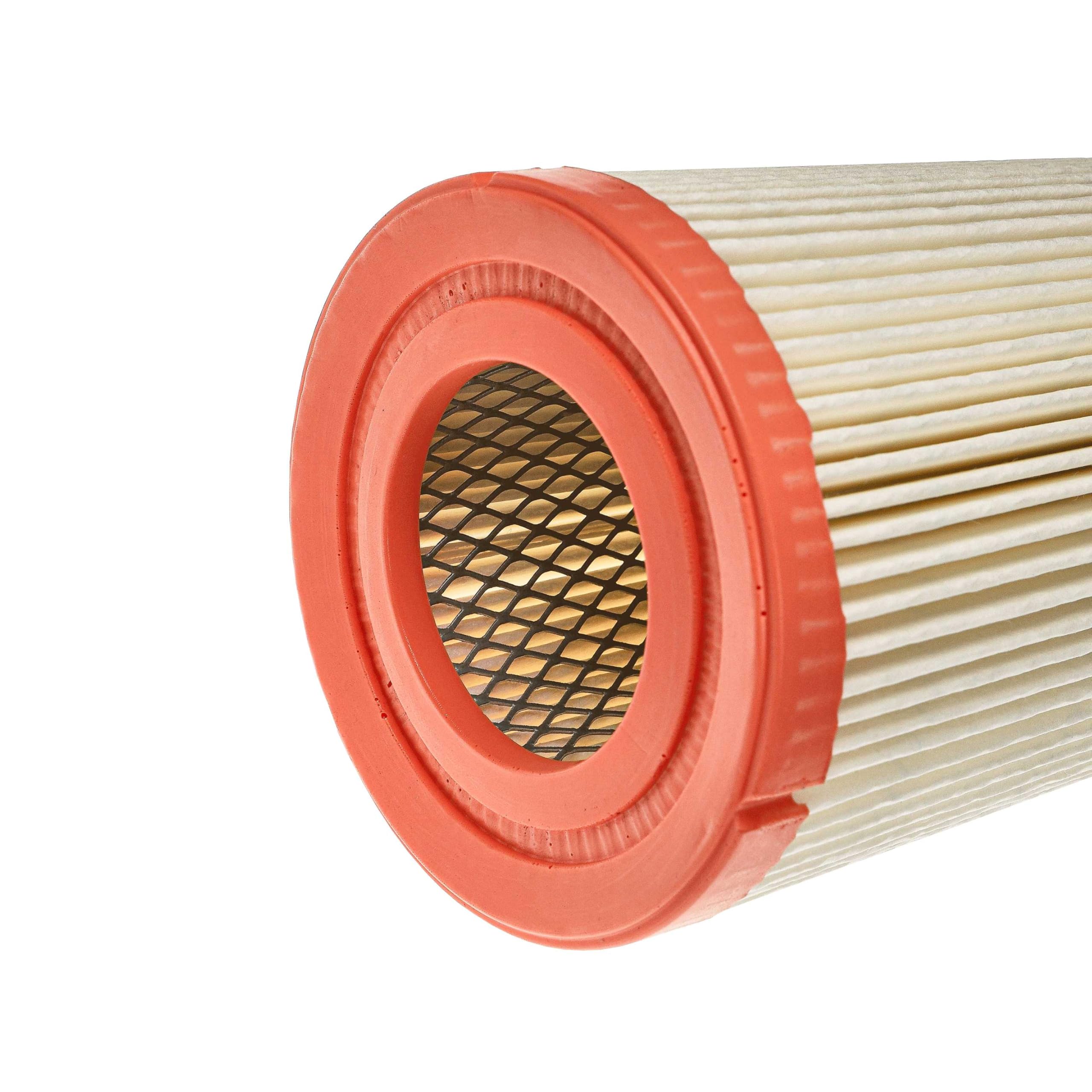 vhbw 2x Filtro reemplaza Dustcontrol 42024 para aspiradora - filtro Hepa naranja blanco