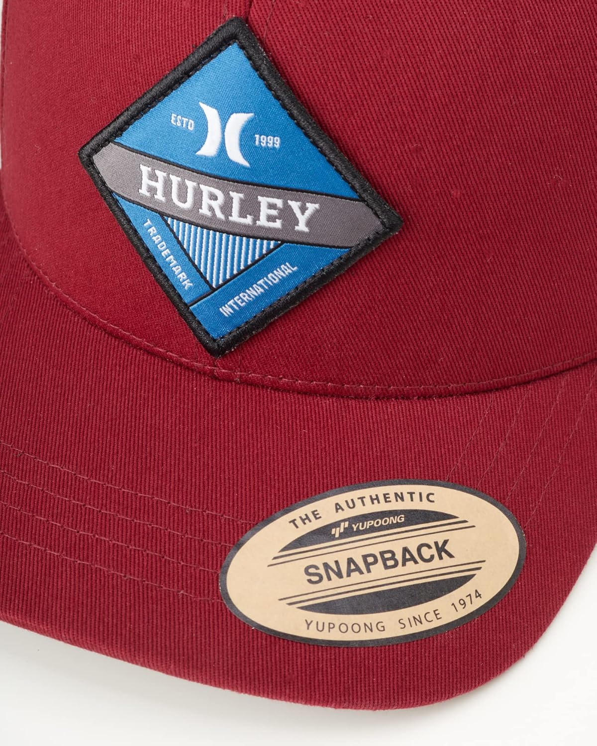 Hurley Men's Baseball Cap - Triad Snap-Back Hat