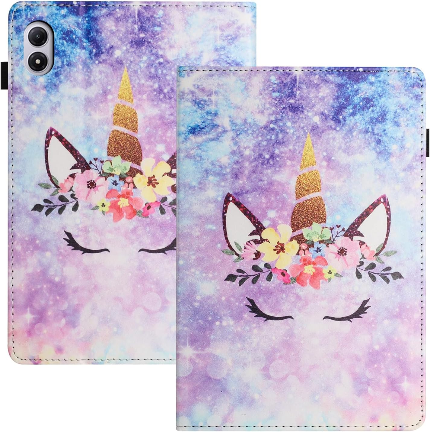 Case for Xiaomi Redmi Pad 2 Pro 2025 12.1 Inch Case Xiaomi Redmi Pad 2 Pro 12.1 Inch PU Leather Folio Flip Case for with Stand Card Slots Wallet Tablet Cover Unicorn