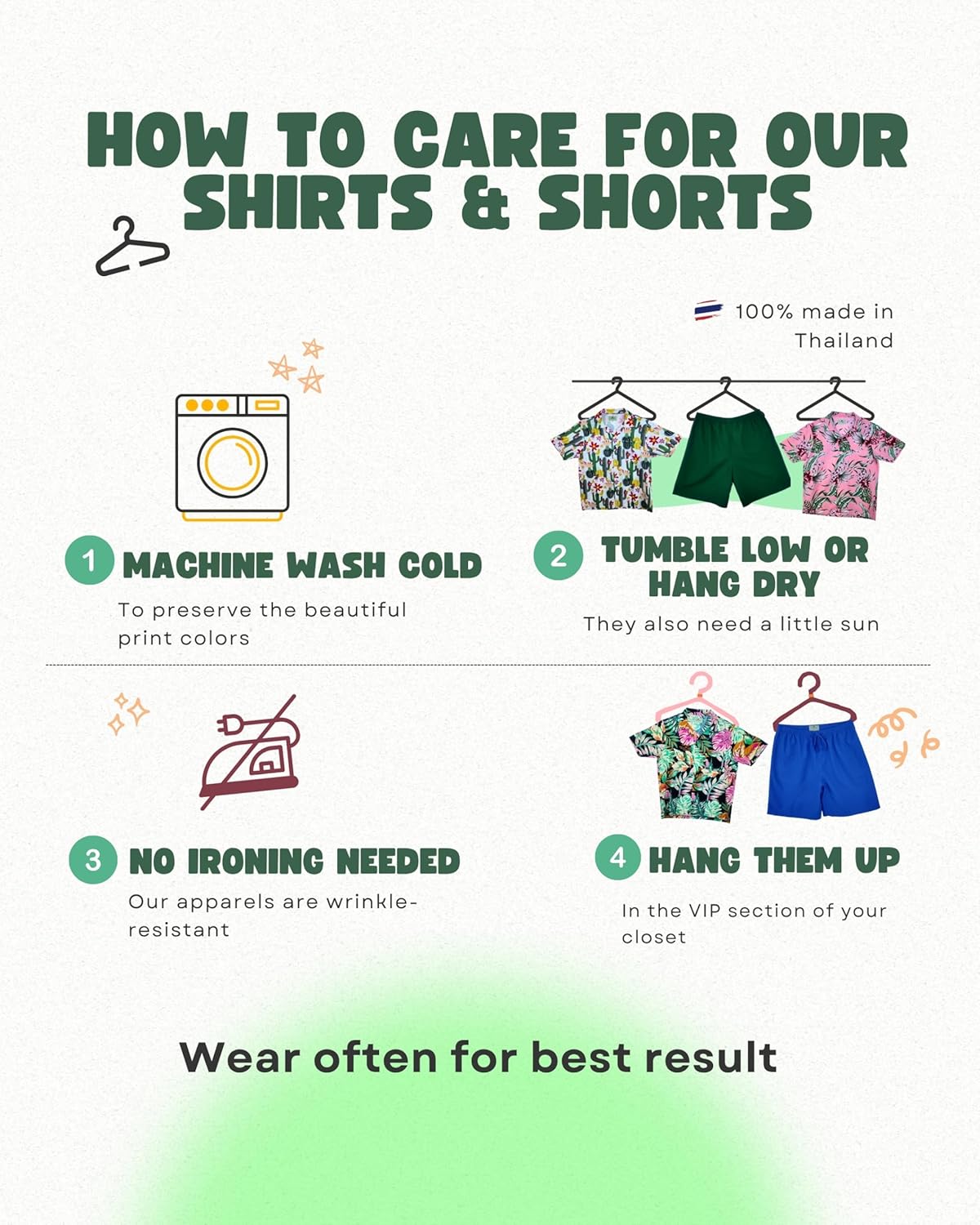 Men's Hawaiian Floral Aloha Shirt with Pocket Summer Vacation Beach Shirts - Image 6