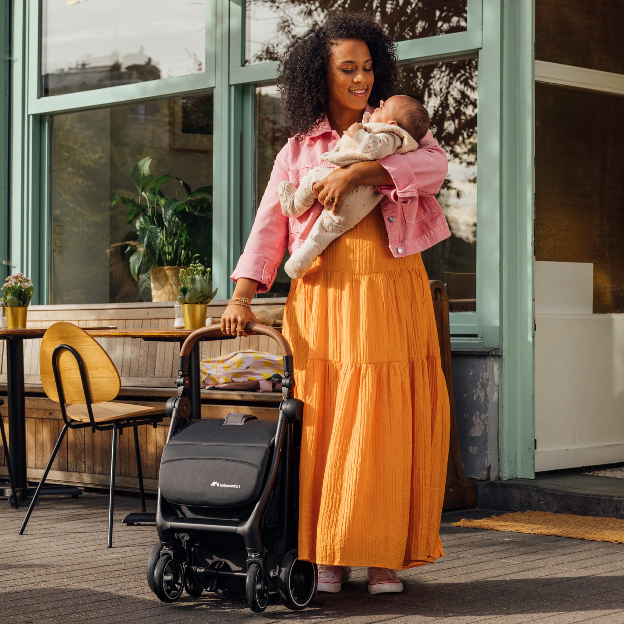 Bebeconfort Sunlite Passeggino leggero reclinabile pieghevole bambini 0-4 anni 22 kg 7,2 kg Tinted Grey