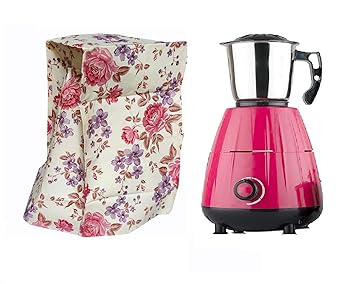 SUVE  Mixer Grinder Printed Cover for Major Type of Mixies (Free Size, Attractive Colors)