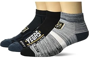 Vegas Golden Knights Stripe Stack 3 Pack Socks