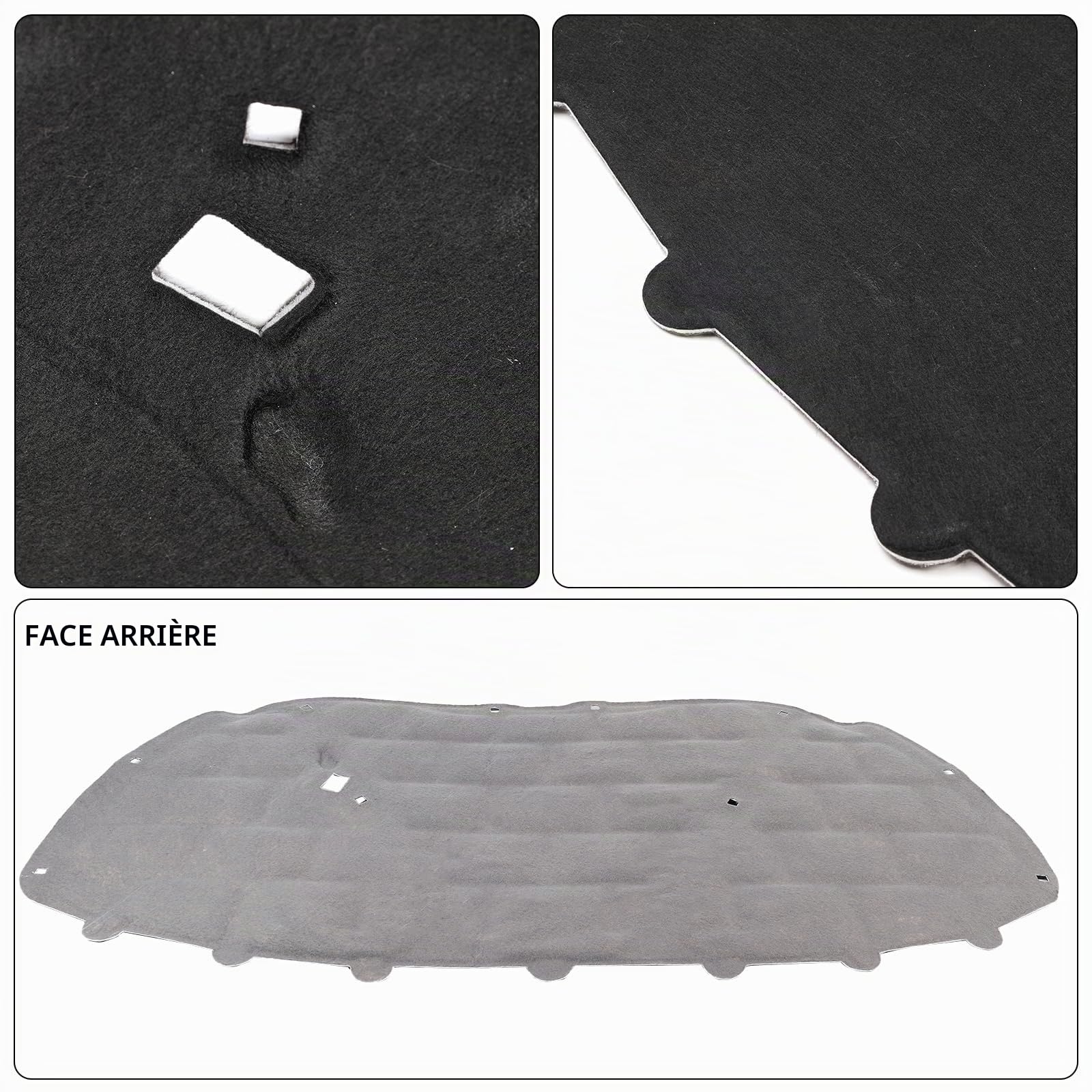 Tapis d'isolation pour capot - Convient pour VW Polo 6R original VW