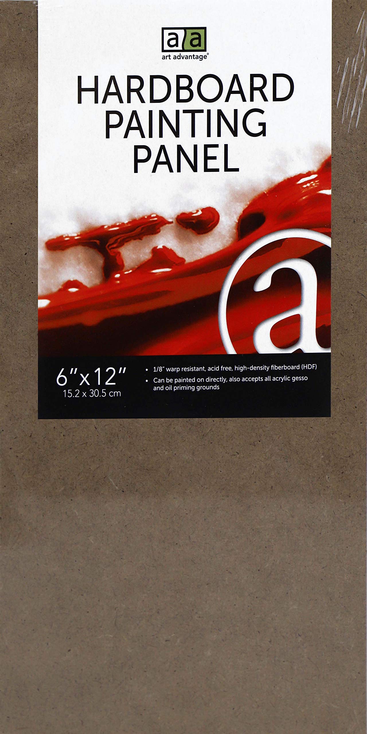 Art Advantage Hardboard Painting Panel 6x12