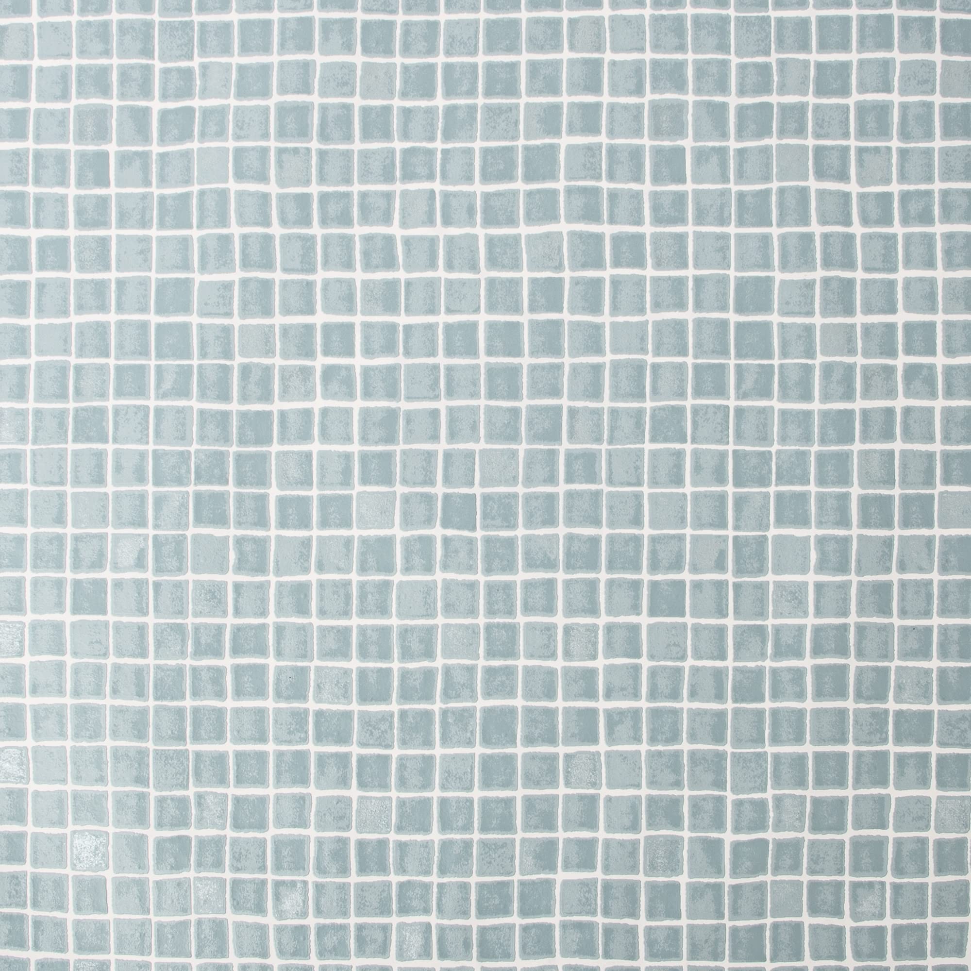 Contour Spectrum Mosaic Duck Egg Wallpaper