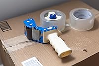 Vista 3 de Paquete de 36 cintas de embalaje resistentes, cinta de embalaje transparente diseñada para cajas de mudanza, envío, oficina y almacenamiento, grado