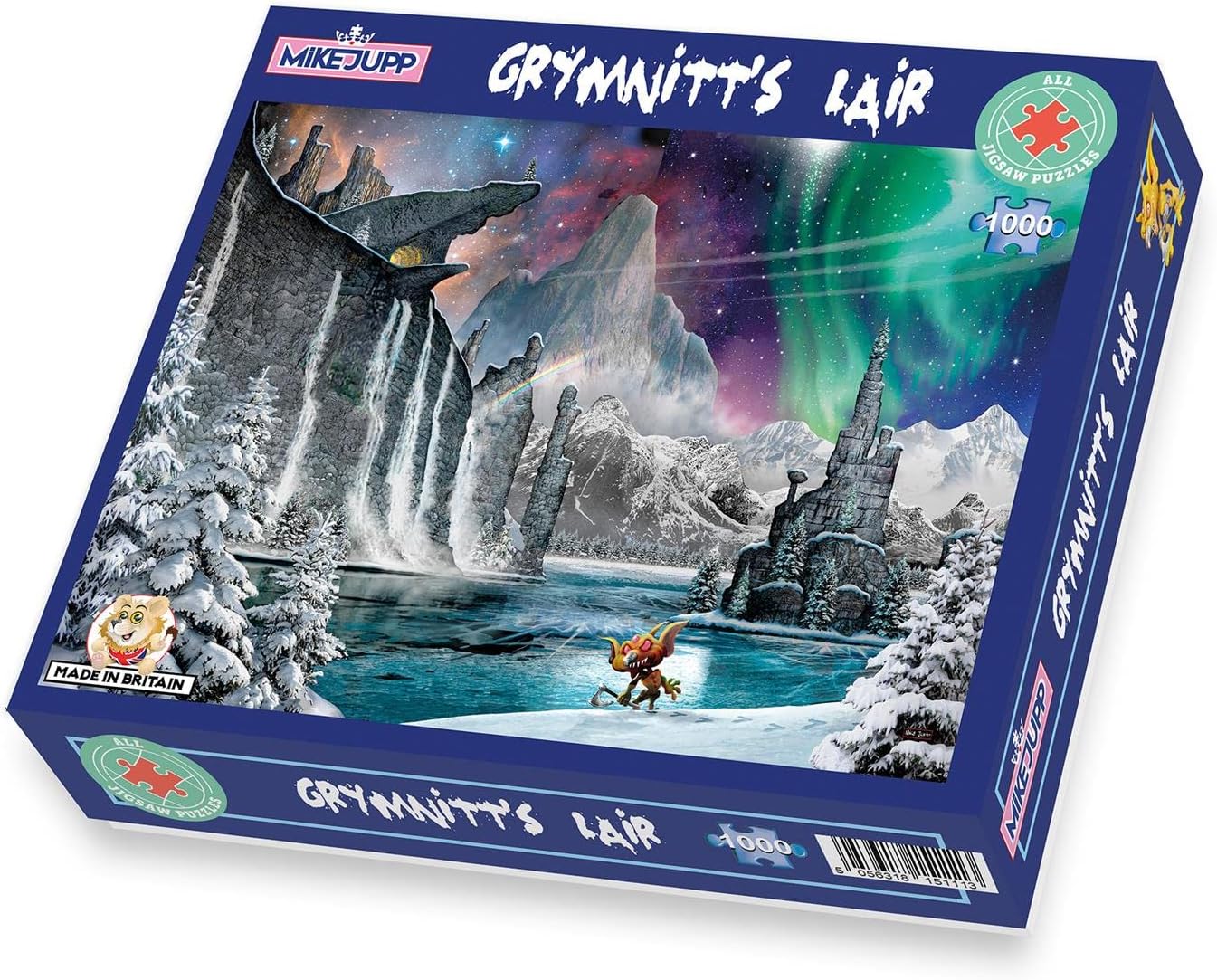 Mike Jupp Grymnitt's Lair 1000 Piece Jigsaw Puzzle