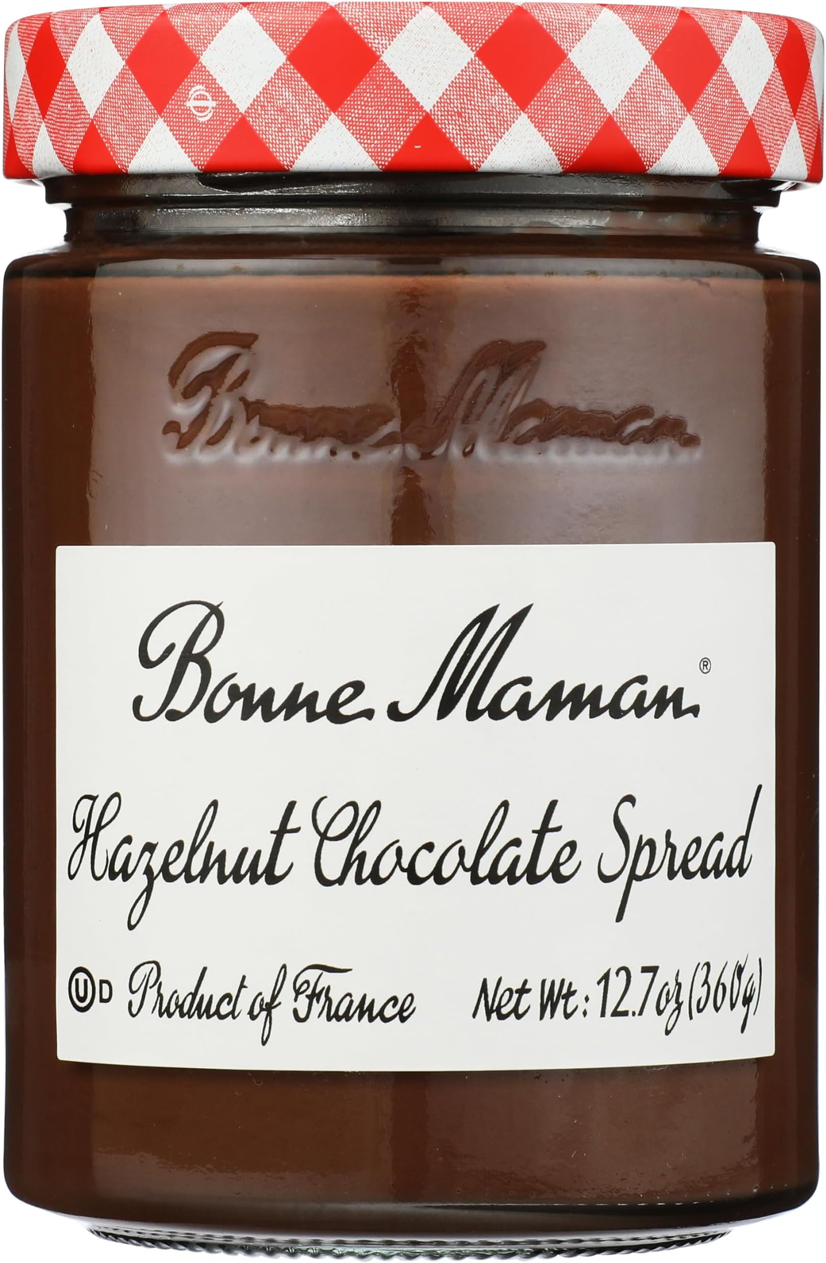 Bonne Maman Chocolate Hazelnut Spread, Palm Oil Free, 12.7 oz Jar