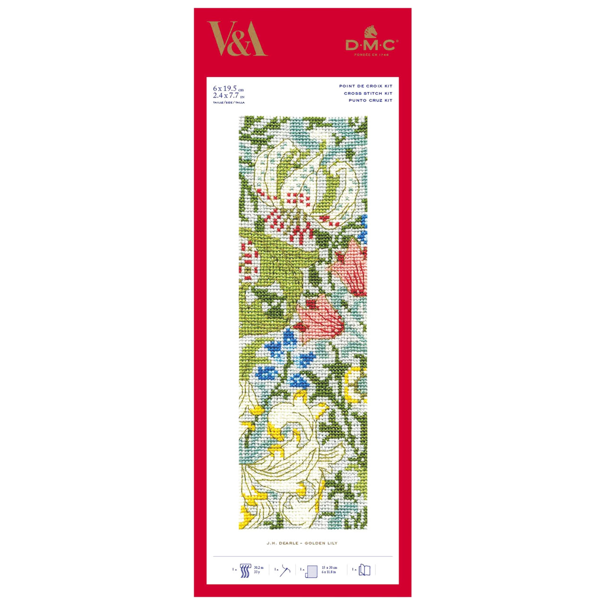 DMC National Gallery Cross Stitch Kit - Golden Lily