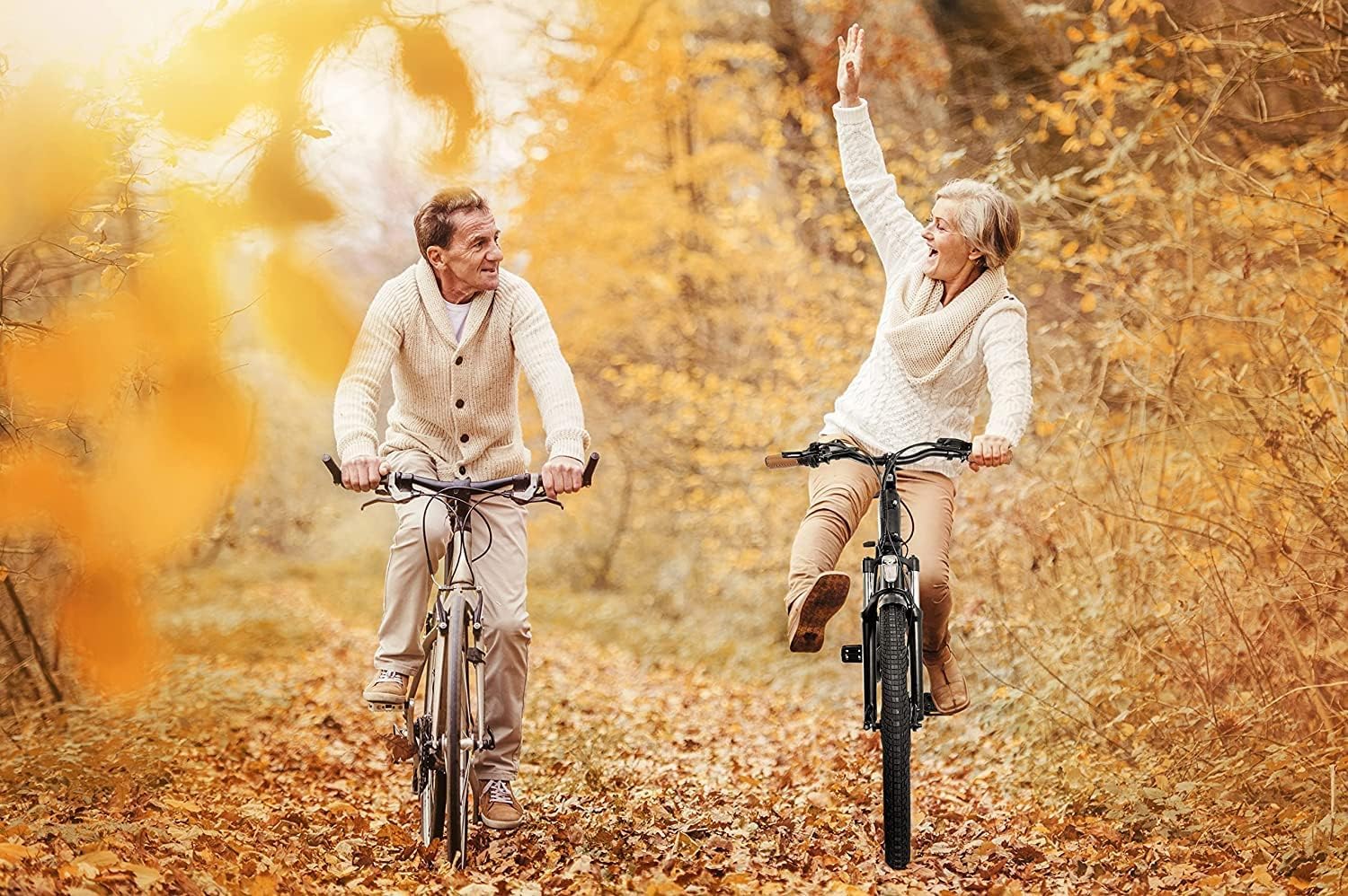Velo Electrique Adulte C5 Centro - VAE SUV Tout-Terrain avec Cadre Bas - Moteur Central 70Nm et Capteur de Couple - Autonomie 130km - VTC Ville et Trekking 27.5 Pouces