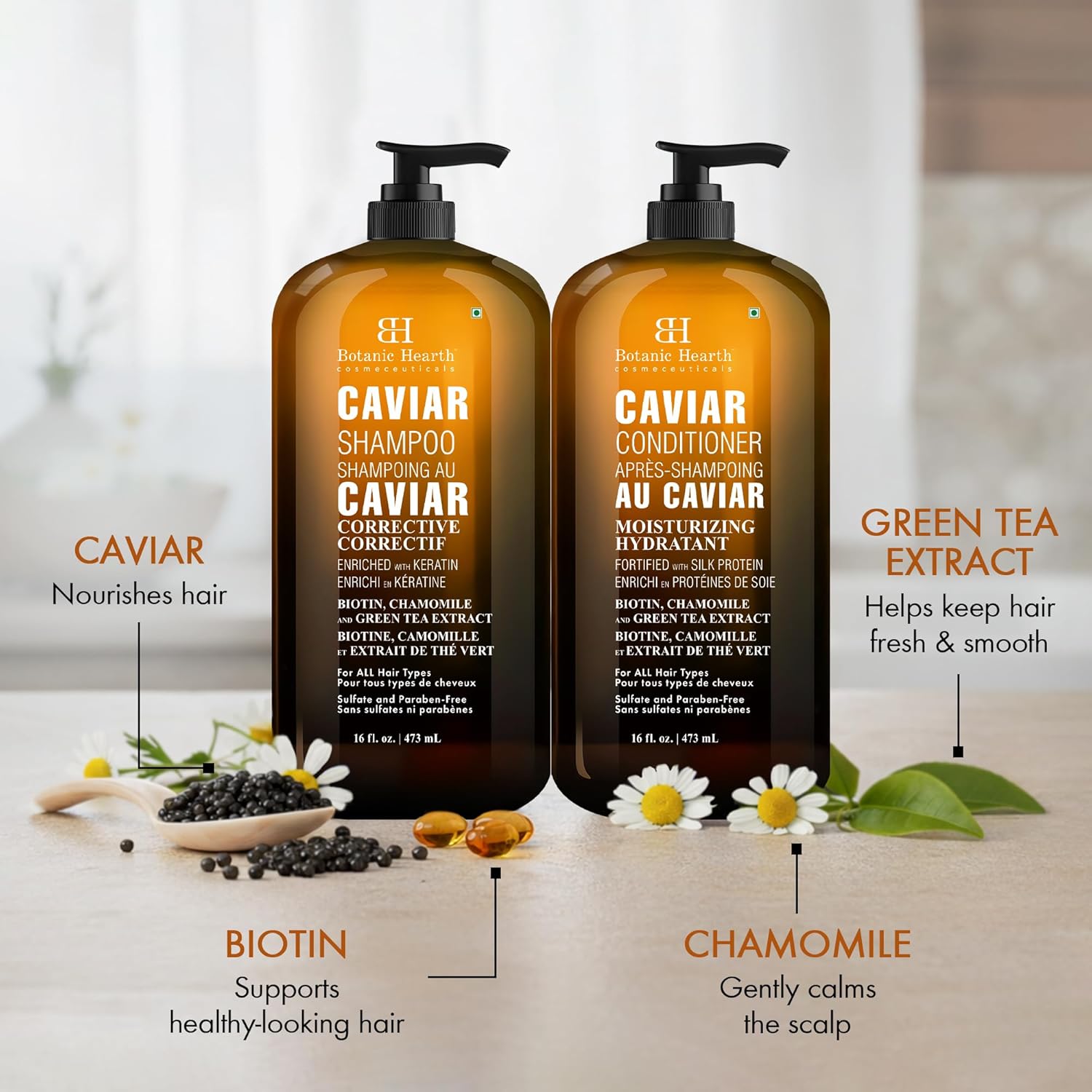 Botanic Hearth Shampoo And Conditioner