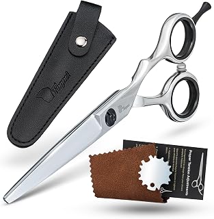 Fagaci EdgeX 6" Professional Hair Cutting Scissors - Razor-Sharp Barber Shears with Convex Blades, Durable Premium Steel for Precise Cuts on All Hair Types