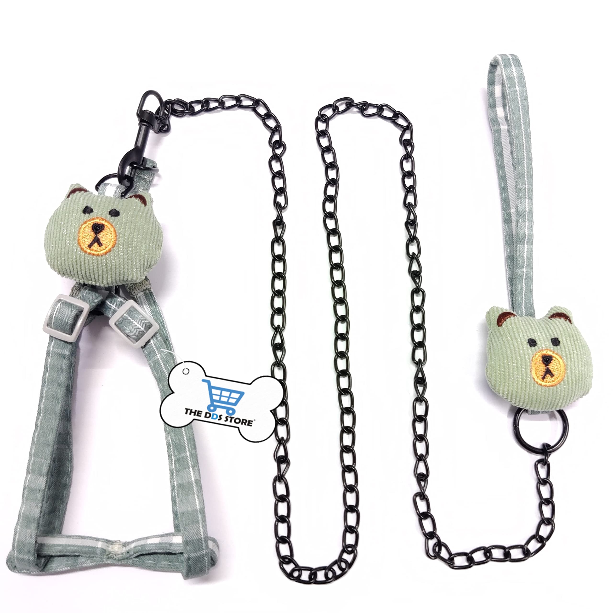 The DDS Store Dog Harness Cat Harness and Leash Dog Harness Medium No Pull Pug Harness Adjustable Dog Harness Puppy Harness for Small Dogs (10mm (Small), Green) (B09SBL21ZJ) Amazon Price History, Amazon Price Tracker