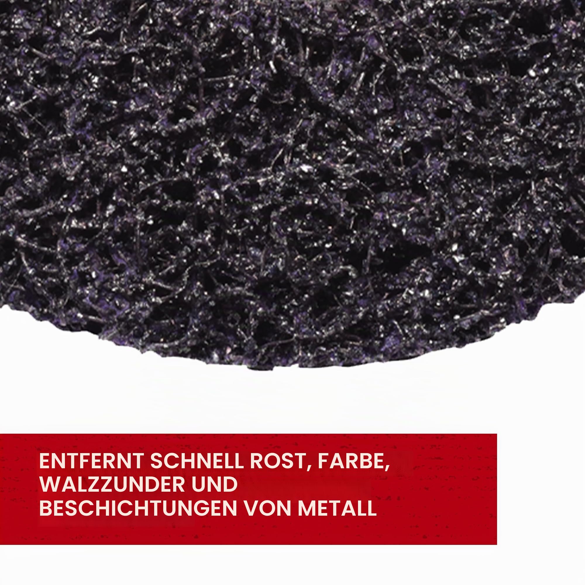 Scotch-Brite Clean and Strip XT Pro Disc – Rost- und Farbabisolierscheibe – 11,4 cm Durchmesser x 5/8-11 Schnellwechselgewinde – extra grobes Siliziumkarbid – 1 Stück
