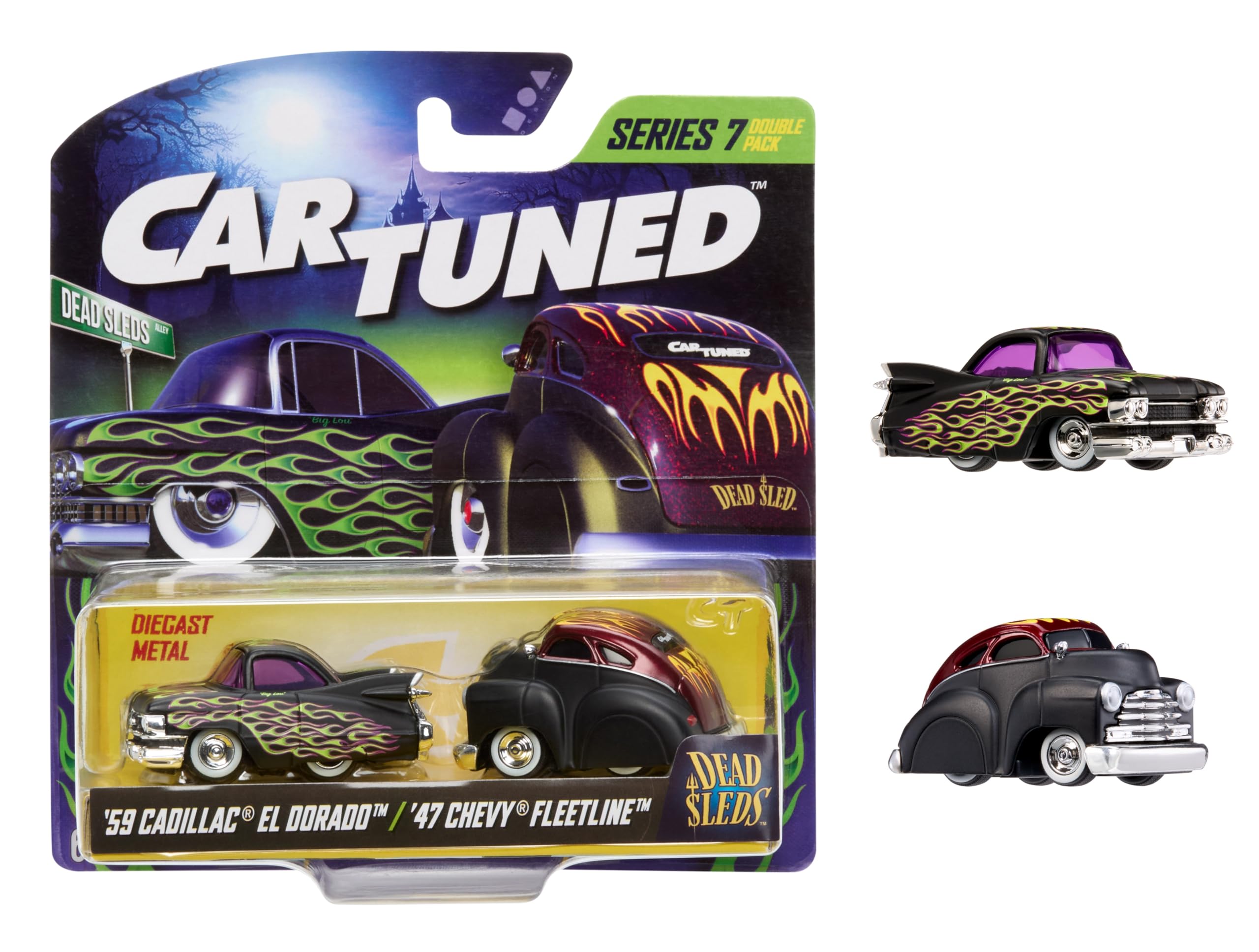 Amazon.com: CarTuned 2-Pack Series 7- Dead Sleds, 1959 Cadillac El