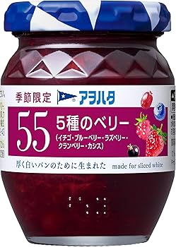 Amazon.co.jp: アヲハタ 55 5種のベリー（イチゴ・ブルーベリー
