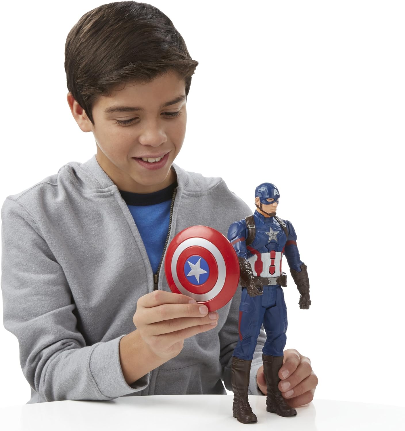 Marvel Titan Hero Series Captain America Electronic Figure