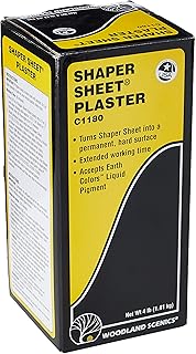 Woodland Scenics Shaper Sheet Plaster-4lb