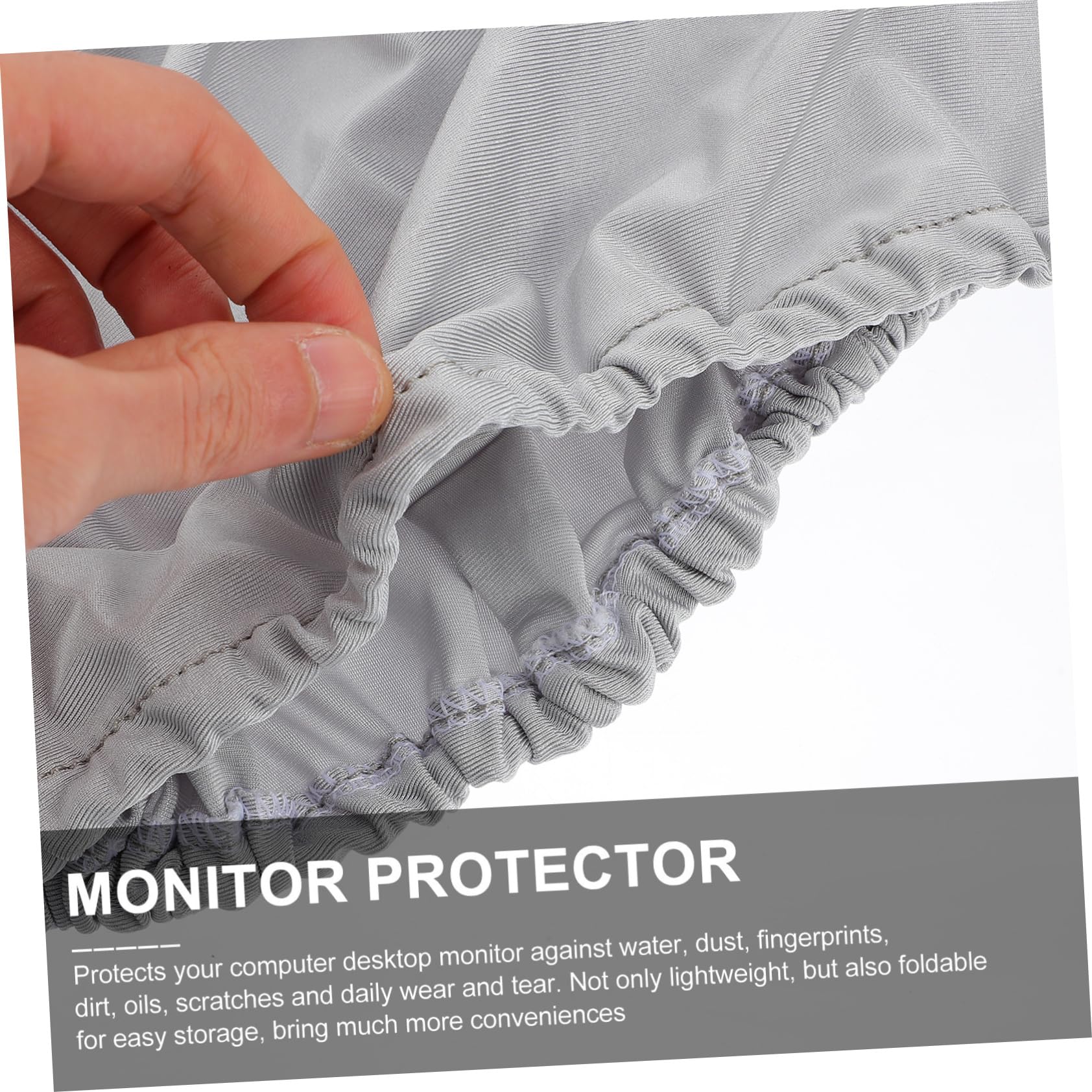 Gadpiparty 3stücke Computer Monitor Schutzhülle Dehnbarer Bildschirm Protector Für Monitor Staubschutz Kratzschutz Für Desktop Und Reisen Für Zuhause Und Büro