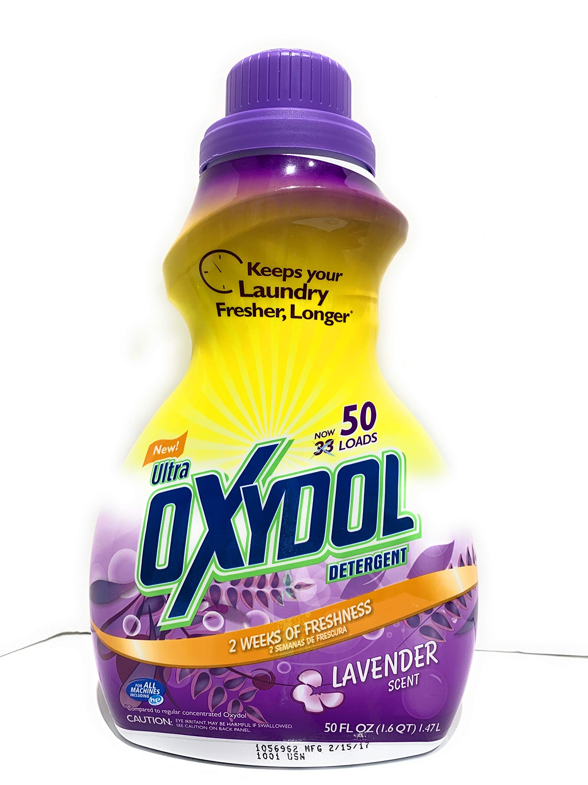 Oxydol Detergent 50 Loads Lavender Scent