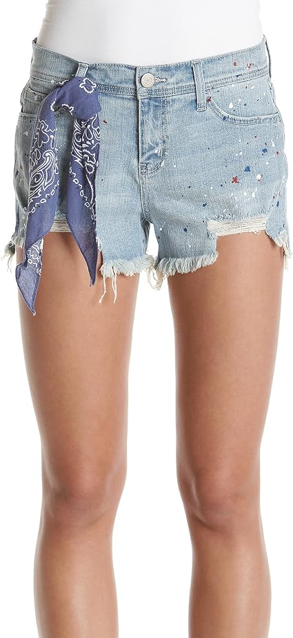 Hippie Laundry Paint Splatter Shorts 28 