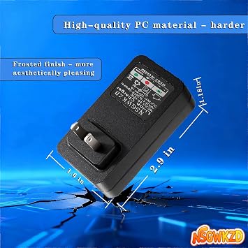 Charger Compatible for DYMO LableManager 280 360D 420P, Power Cord AC Adapter 12V