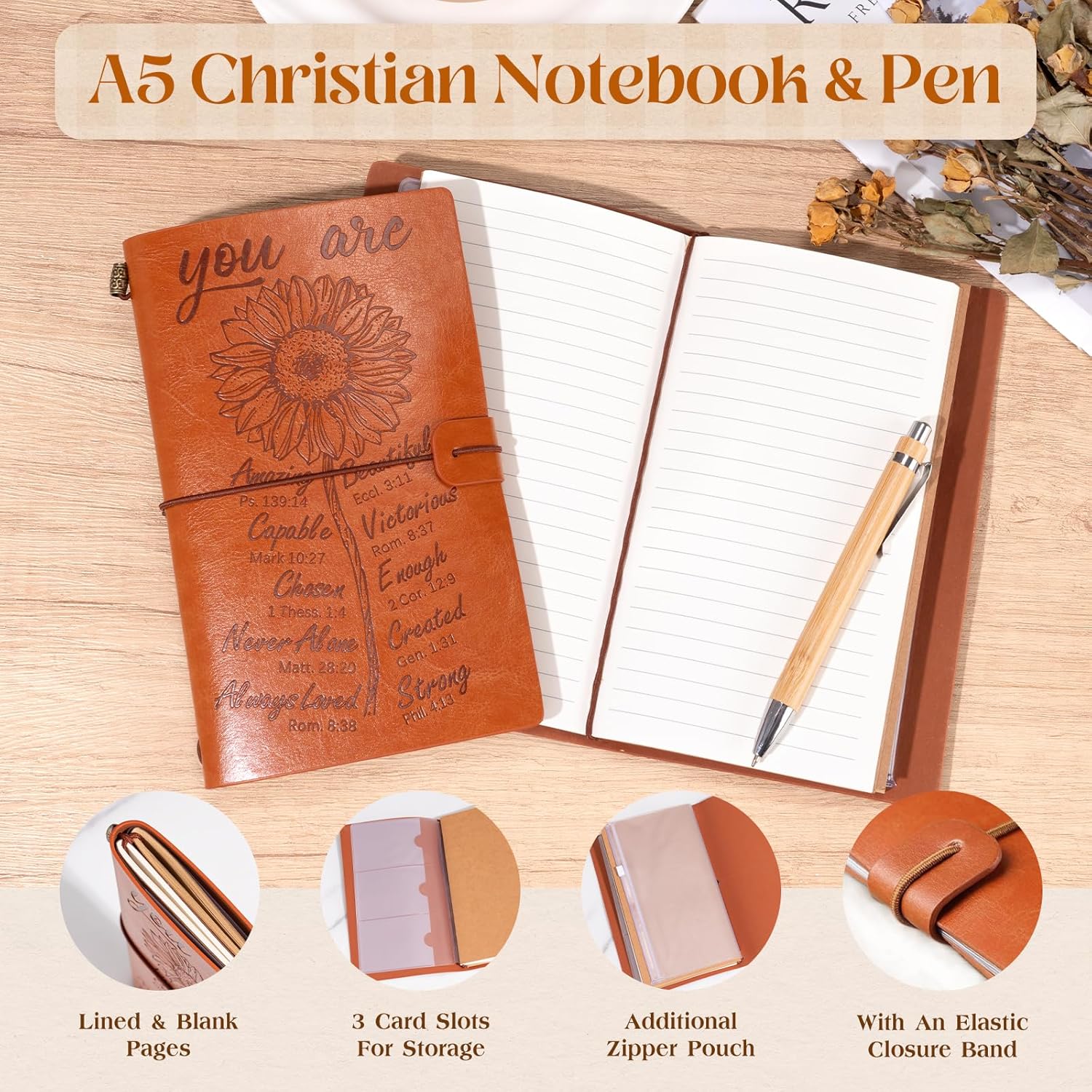 Gifts for Women, 9pcs Happy Birthday Gifts for Women, Christmas Christian Ideas Get Well Inspirational Box Unique Thank You Employee Appreciation Gift Baskets for Her Mom Sister Friend Teacher - Image 4