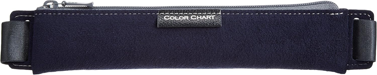 ITOYA Color Chart Ecsaine Notebook Band - Pen Case B5 Navy