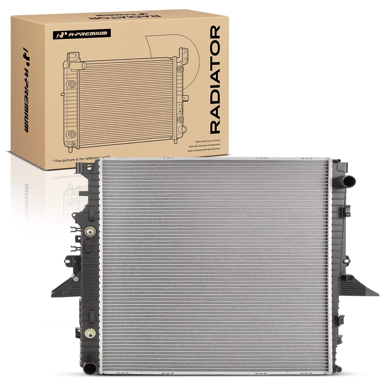 Photo 1 of ***HAS MINOR DAMAGE (DENTED)*** A-Premium Engine Coolant Radiator Assembly with Transmission Oil Cooler Compatible with Land Rover LR3 2005-2007 4.0L 4.4L, LR3 2008-2009 4.4L, Range Rover Sport 2006-2009 4.2L 4.4L