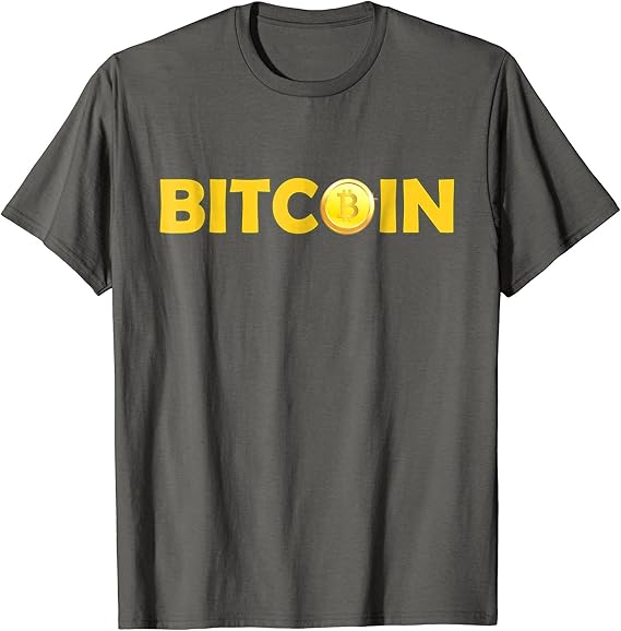 Bitcoin T Shirt Blockchain Cryptocurrency Digital Money Tee Amazon Ca Clothing Shoes Accessories